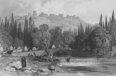 Die Burg von Smyrna, Kleinasien